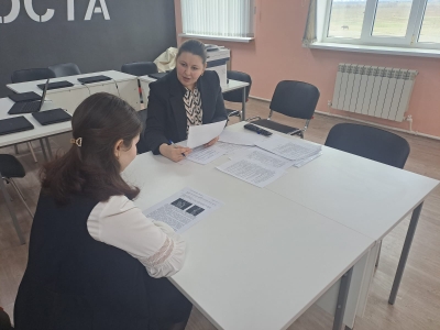 В Точке роста провели пробный ИС в 9 классе.