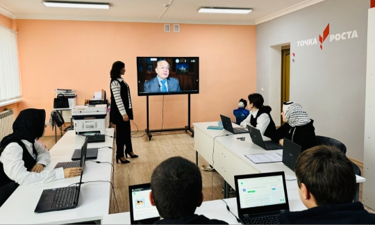 Занятия по Билету будущее в Точка роста.