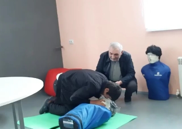 Урок ОБЖ на базе точка роста